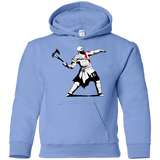Sweatshirts Carolina Blue / YS Kratos Banksy Youth Hoodie