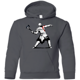 Sweatshirts Charcoal / YS Kratos Banksy Youth Hoodie