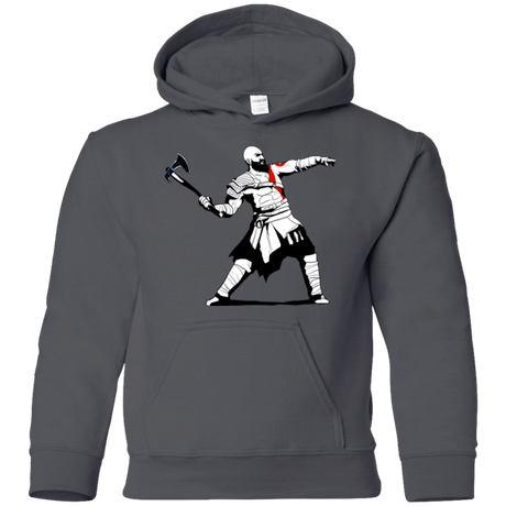 Sweatshirts Charcoal / YS Kratos Banksy Youth Hoodie