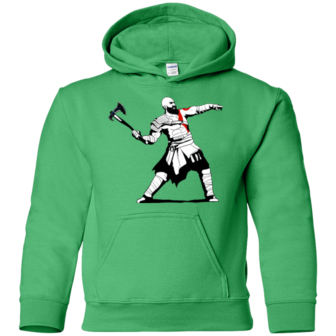 Sweatshirts Irish Green / YS Kratos Banksy Youth Hoodie