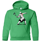 Sweatshirts Irish Green / YS Kratos Banksy Youth Hoodie
