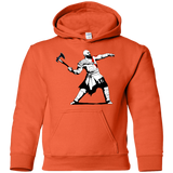 Sweatshirts Orange / YS Kratos Banksy Youth Hoodie