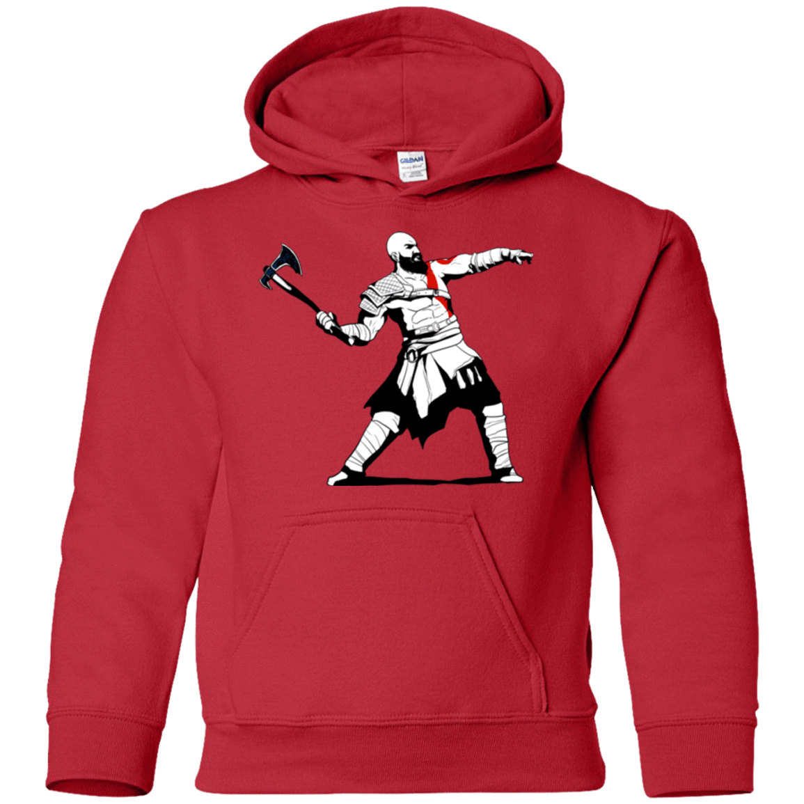 Sweatshirts Red / YS Kratos Banksy Youth Hoodie