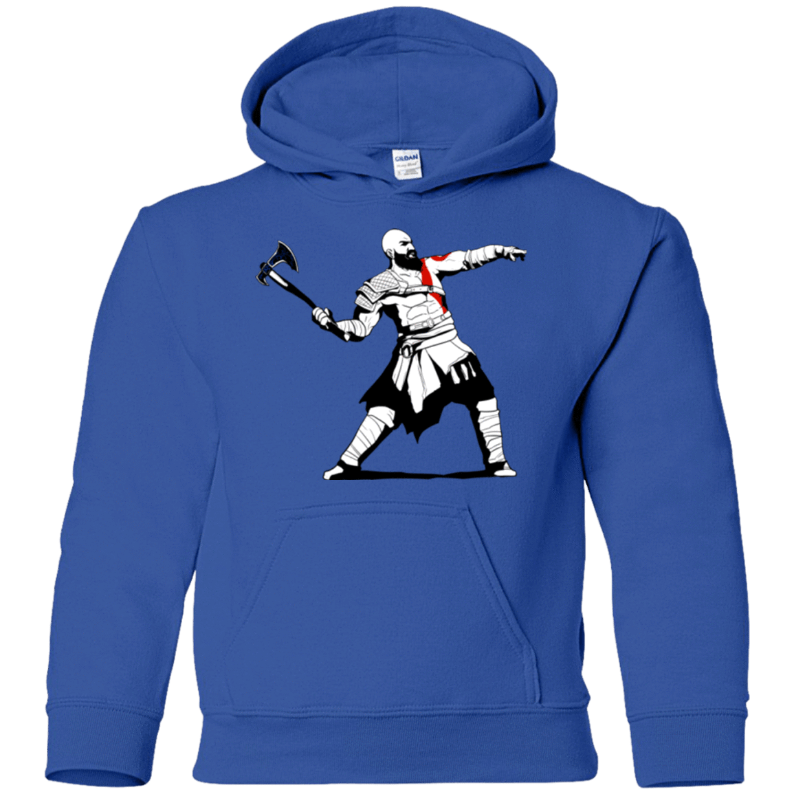 Sweatshirts Royal / YS Kratos Banksy Youth Hoodie