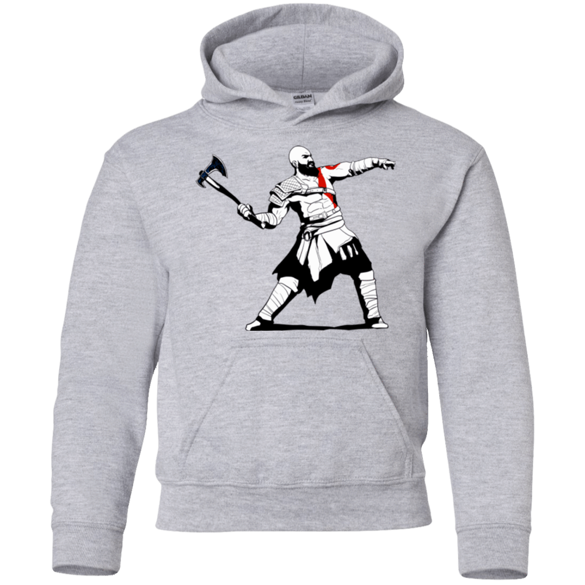 Sweatshirts Sport Grey / YS Kratos Banksy Youth Hoodie