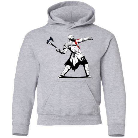 Sweatshirts Sport Grey / YS Kratos Banksy Youth Hoodie