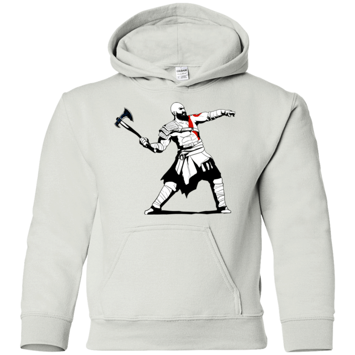 Sweatshirts White / YS Kratos Banksy Youth Hoodie