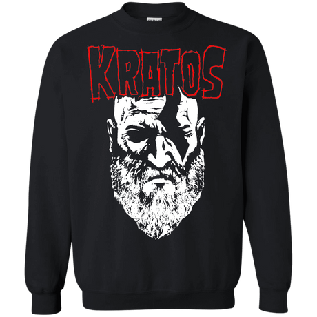 Sweatshirts Black / S Kratos Danzig Crewneck Sweatshirt