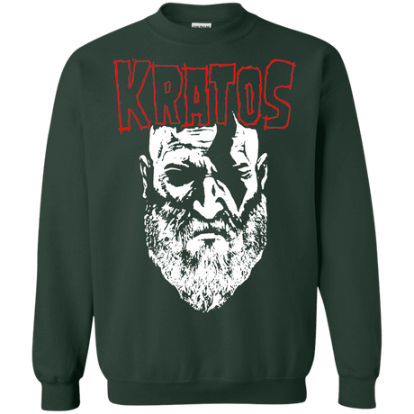 Sweatshirts Forest Green / S Kratos Danzig Crewneck Sweatshirt