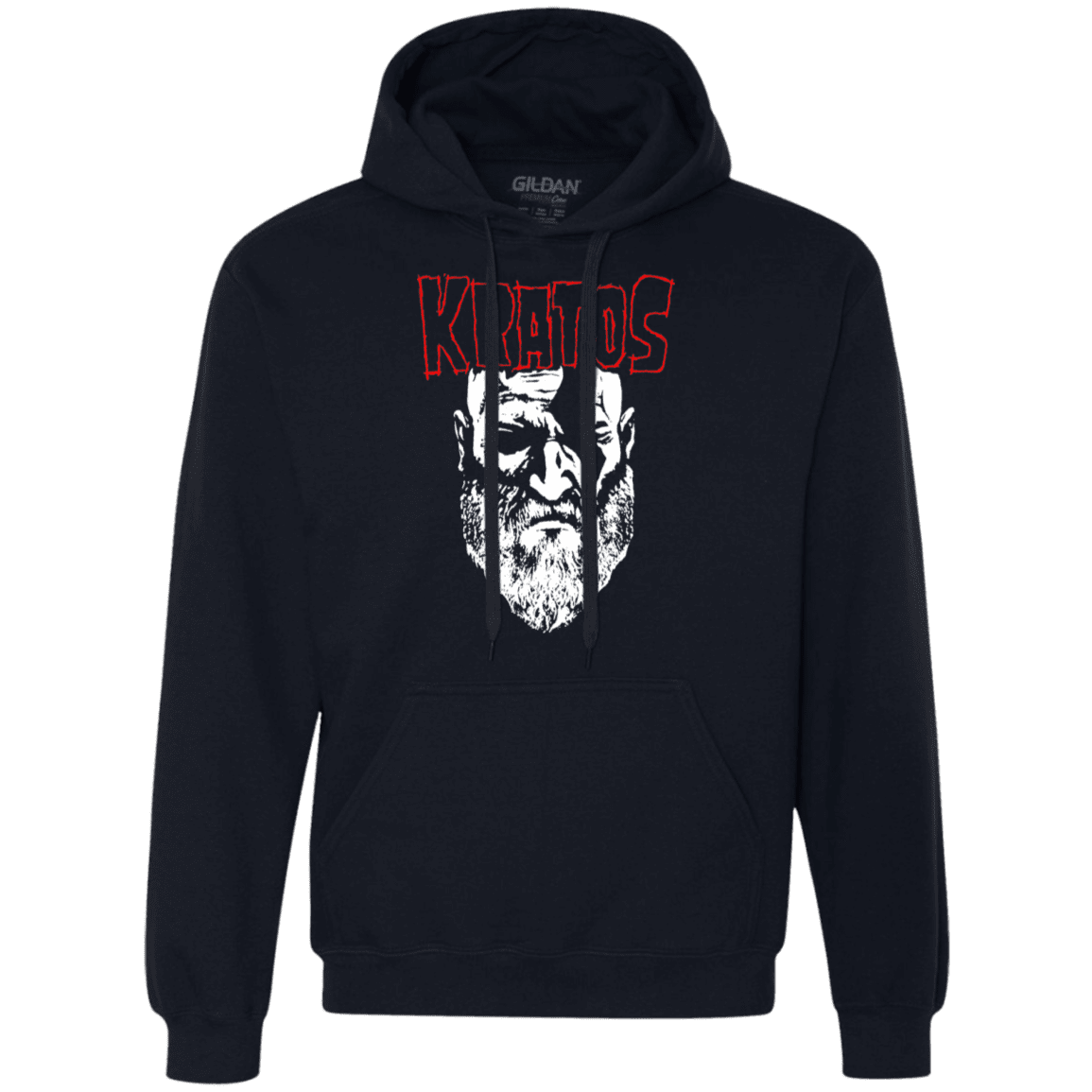Sweatshirts Navy / S Kratos Danzig Premium Fleece Hoodie
