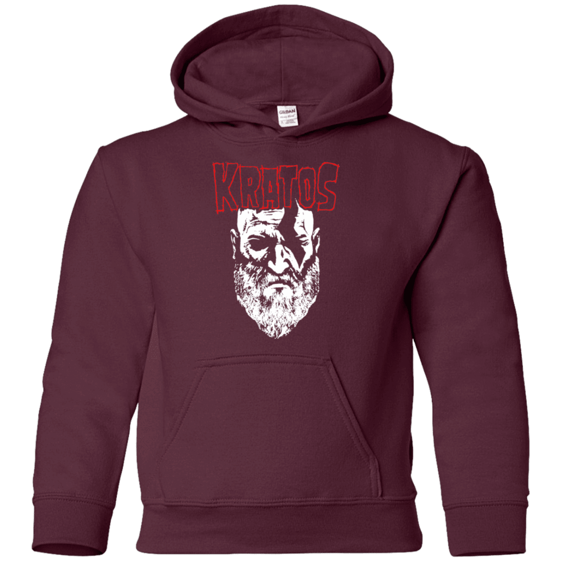 Sweatshirts Maroon / YS Kratos Danzig Youth Hoodie