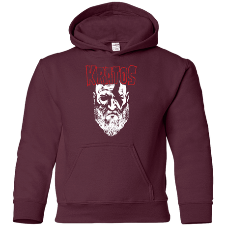 Sweatshirts Maroon / YS Kratos Danzig Youth Hoodie