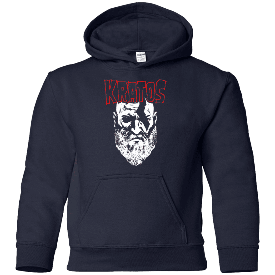Sweatshirts Navy / YS Kratos Danzig Youth Hoodie