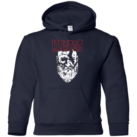 Sweatshirts Navy / YS Kratos Danzig Youth Hoodie