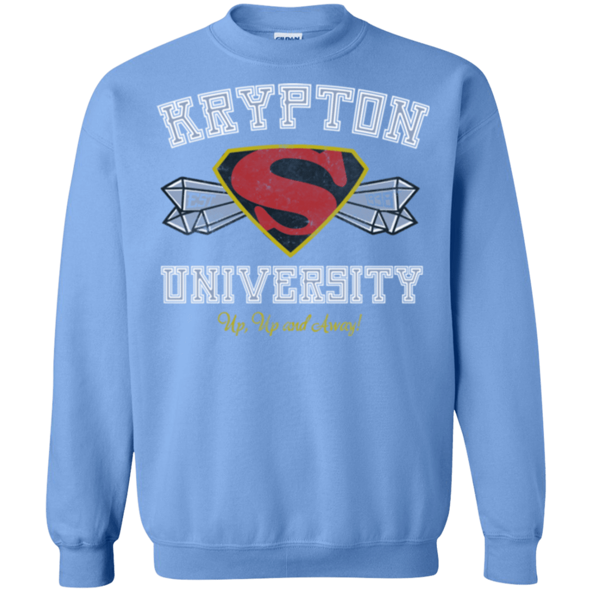Sweatshirts Carolina Blue / Small Krypton University Crewneck Sweatshirt