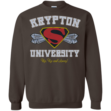 Sweatshirts Dark Chocolate / Small Krypton University Crewneck Sweatshirt