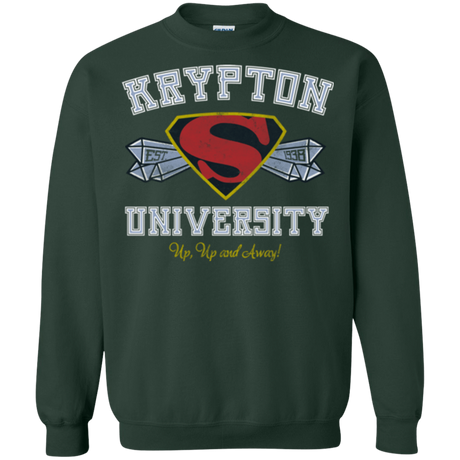 Sweatshirts Forest Green / Small Krypton University Crewneck Sweatshirt