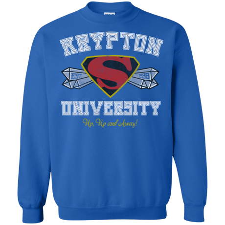Sweatshirts Royal / Small Krypton University Crewneck Sweatshirt