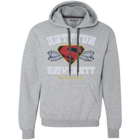 Sweatshirts Sport Grey / Small Krypton University Premium Fleece Hoodie