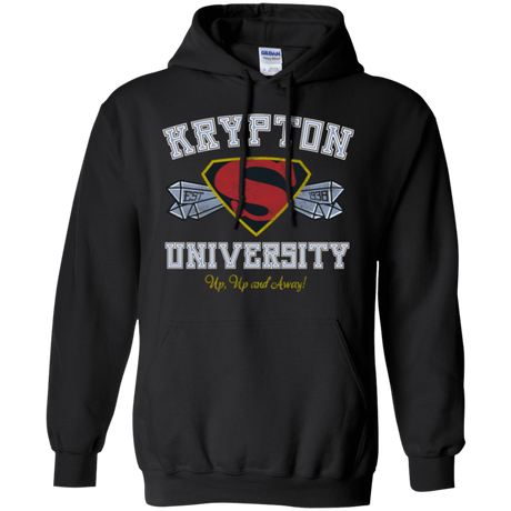Sweatshirts Black / Small Krypton University Pullover Hoodie