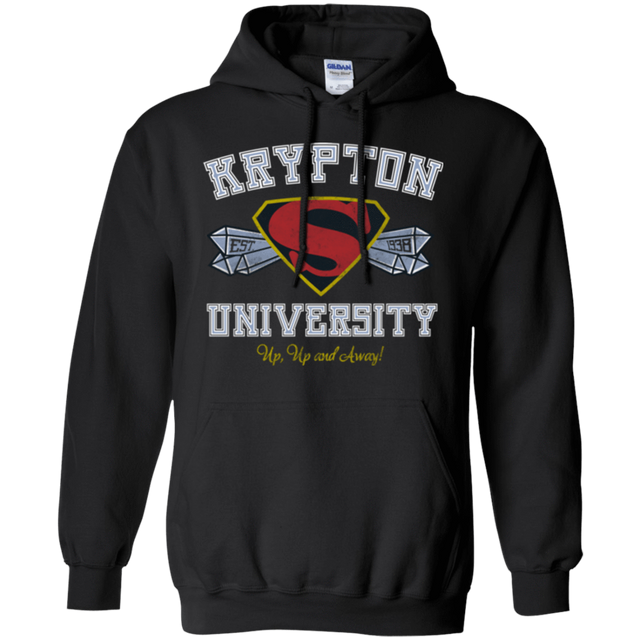 Sweatshirts Black / Small Krypton University Pullover Hoodie