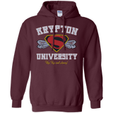 Sweatshirts Maroon / Small Krypton University Pullover Hoodie