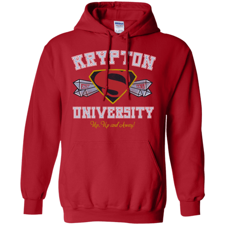Sweatshirts Red / Small Krypton University Pullover Hoodie