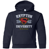 Sweatshirts Navy / YS Krypton University Youth Hoodie