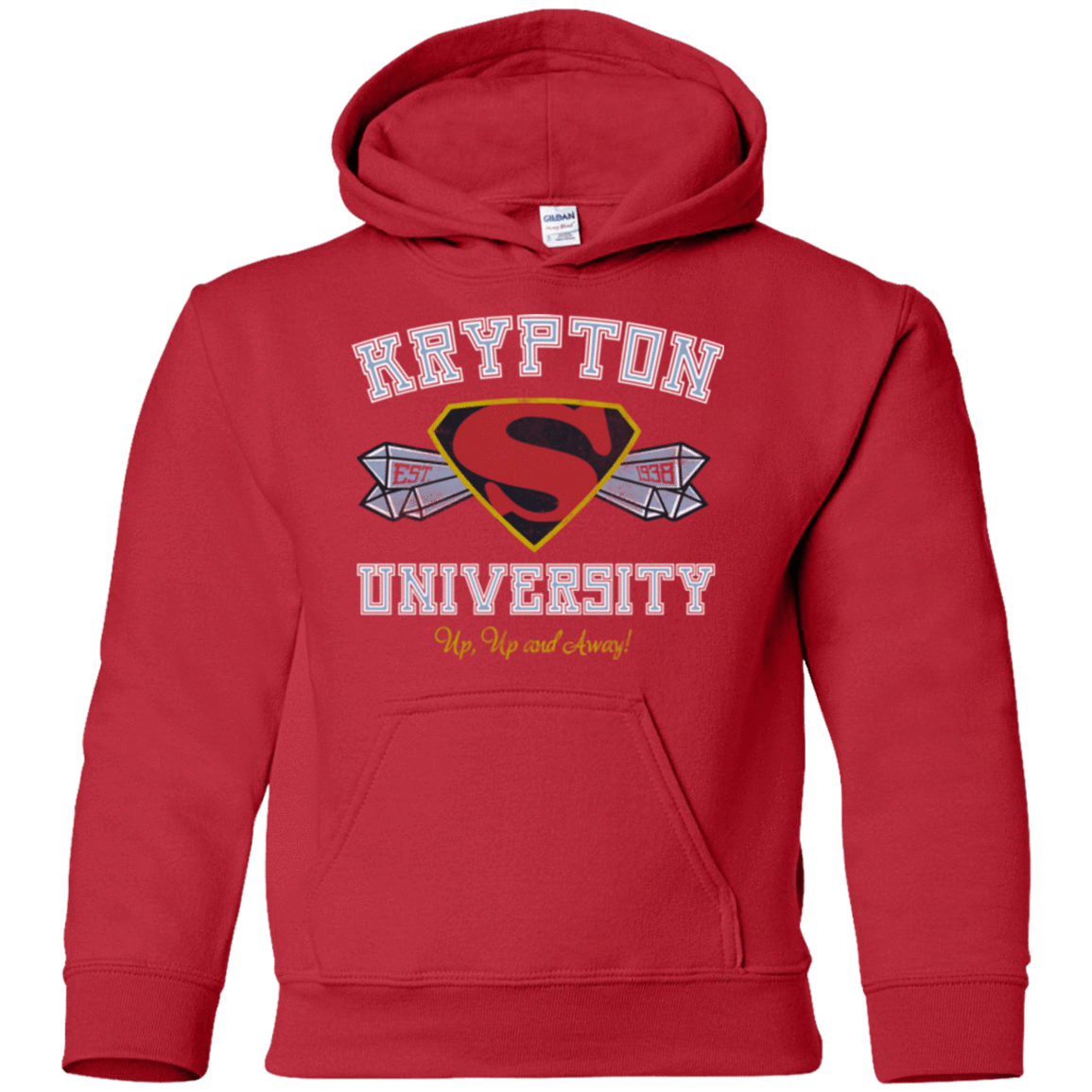 Sweatshirts Red / YS Krypton University Youth Hoodie