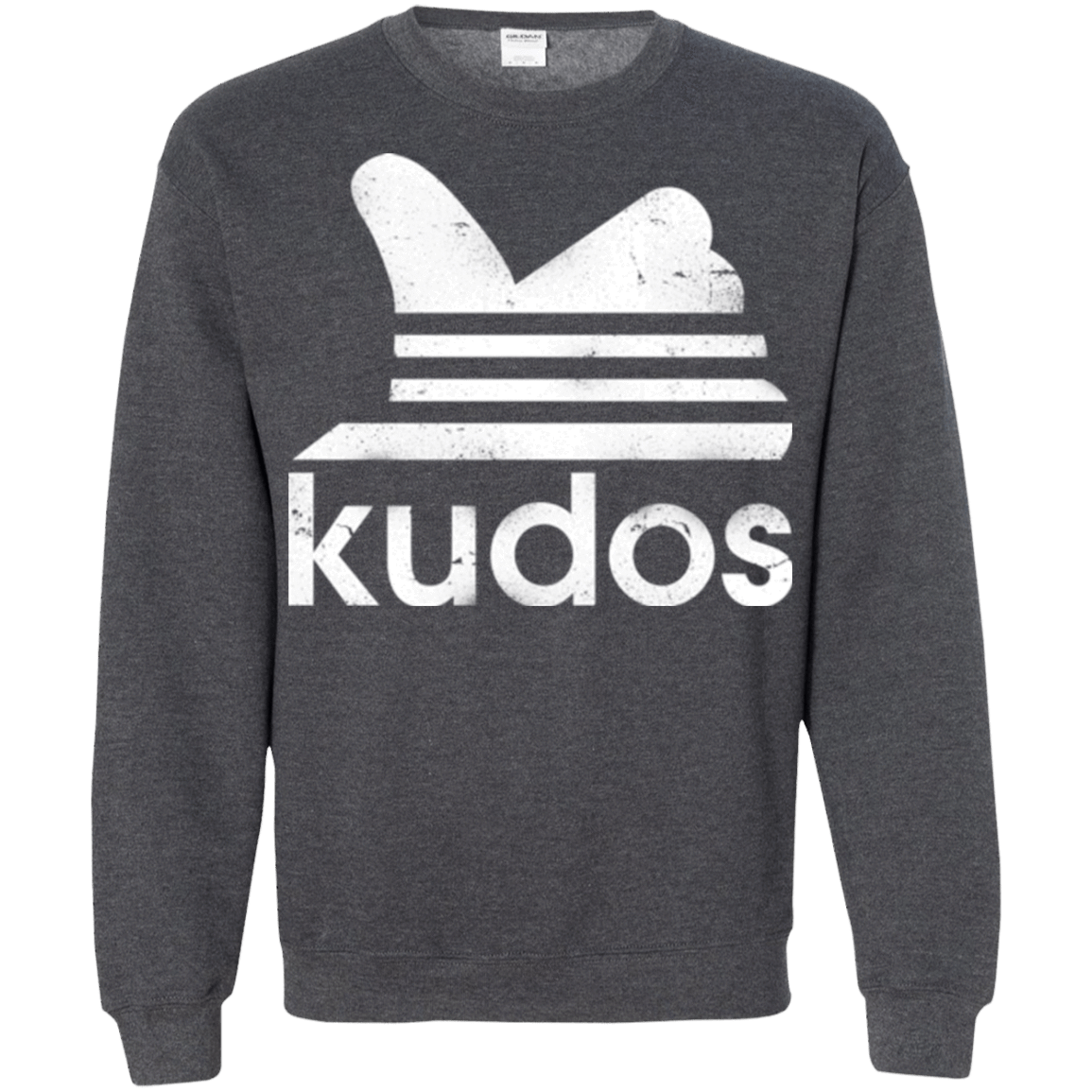 Sweatshirts Dark Heather / Small Kudos Crewneck Sweatshirt