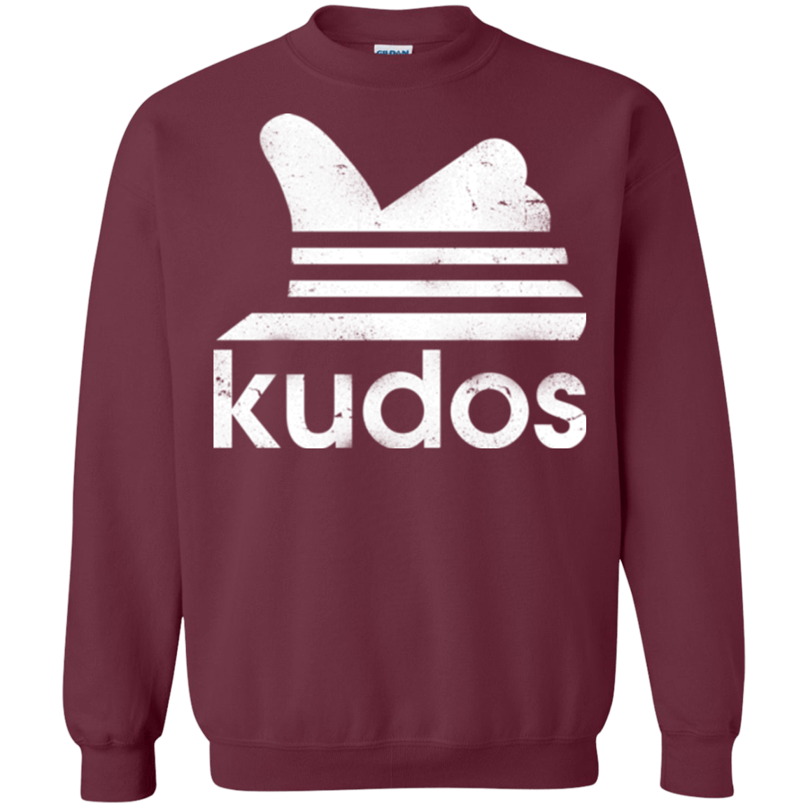 Sweatshirts Maroon / Small Kudos Crewneck Sweatshirt