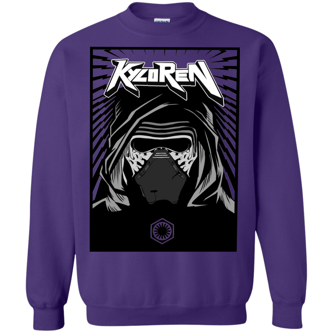Sweatshirts Purple / S Kylo Rock Crewneck Sweatshirt