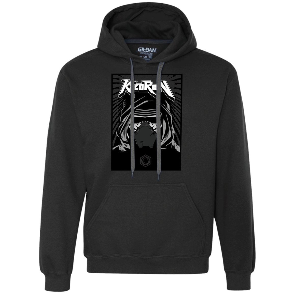 Sweatshirts Black / S Kylo Rock Premium Fleece Hoodie