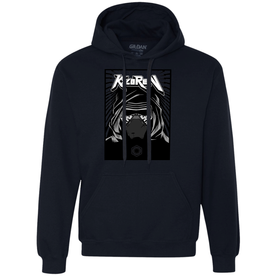 Sweatshirts Navy / S Kylo Rock Premium Fleece Hoodie