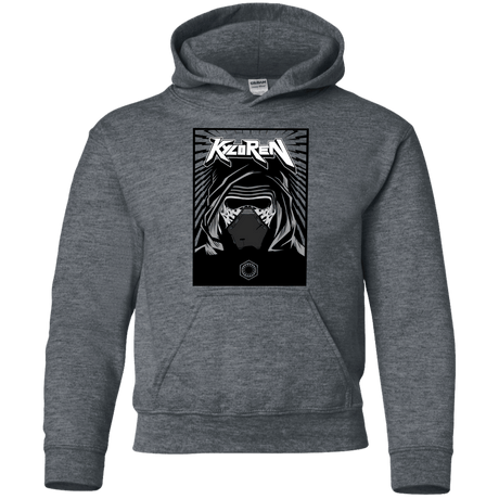 Sweatshirts Dark Heather / YS Kylo Rock Youth Hoodie
