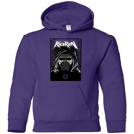 Sweatshirts Purple / YS Kylo Rock Youth Hoodie