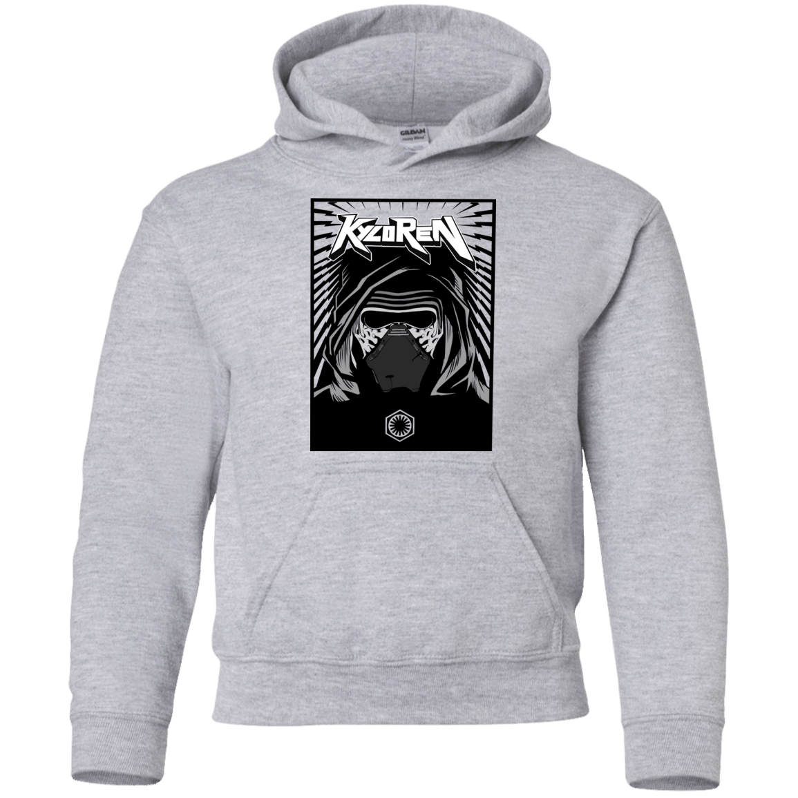 Sweatshirts Sport Grey / YS Kylo Rock Youth Hoodie
