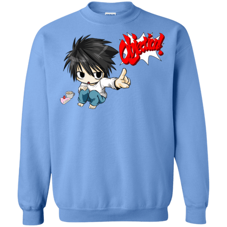 Sweatshirts Carolina Blue / Small L Objection! Crewneck Sweatshirt