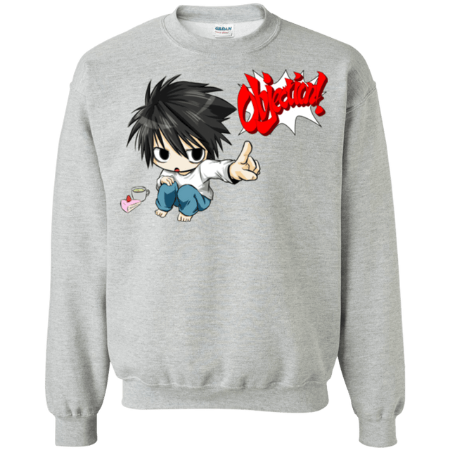 Sweatshirts Sport Grey / Small L Objection! Crewneck Sweatshirt