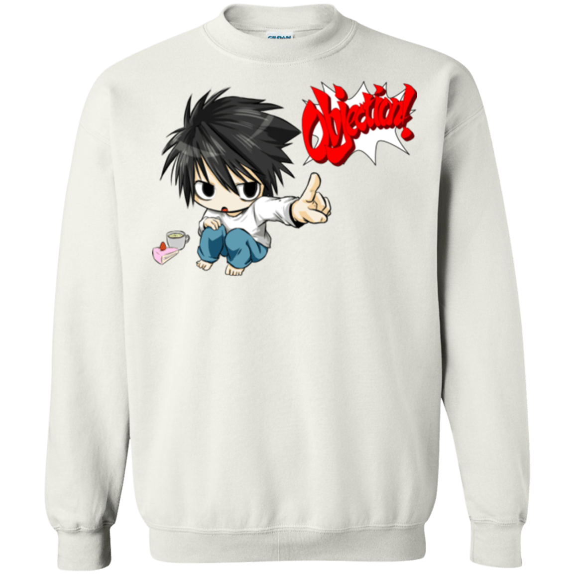 Sweatshirts White / Small L Objection! Crewneck Sweatshirt
