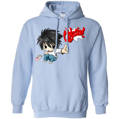 Sweatshirts Light Blue / Small L Objection! Pullover Hoodie