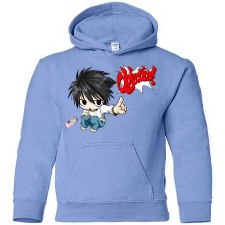Sweatshirts Carolina Blue / YS L Objection! Youth Hoodie