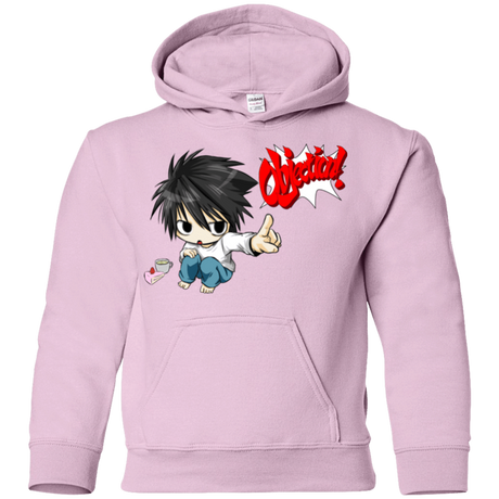 Sweatshirts Light Pink / YS L Objection! Youth Hoodie