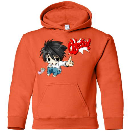 Sweatshirts Orange / YS L Objection! Youth Hoodie