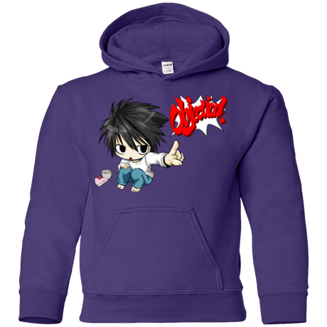 Sweatshirts Purple / YS L Objection! Youth Hoodie