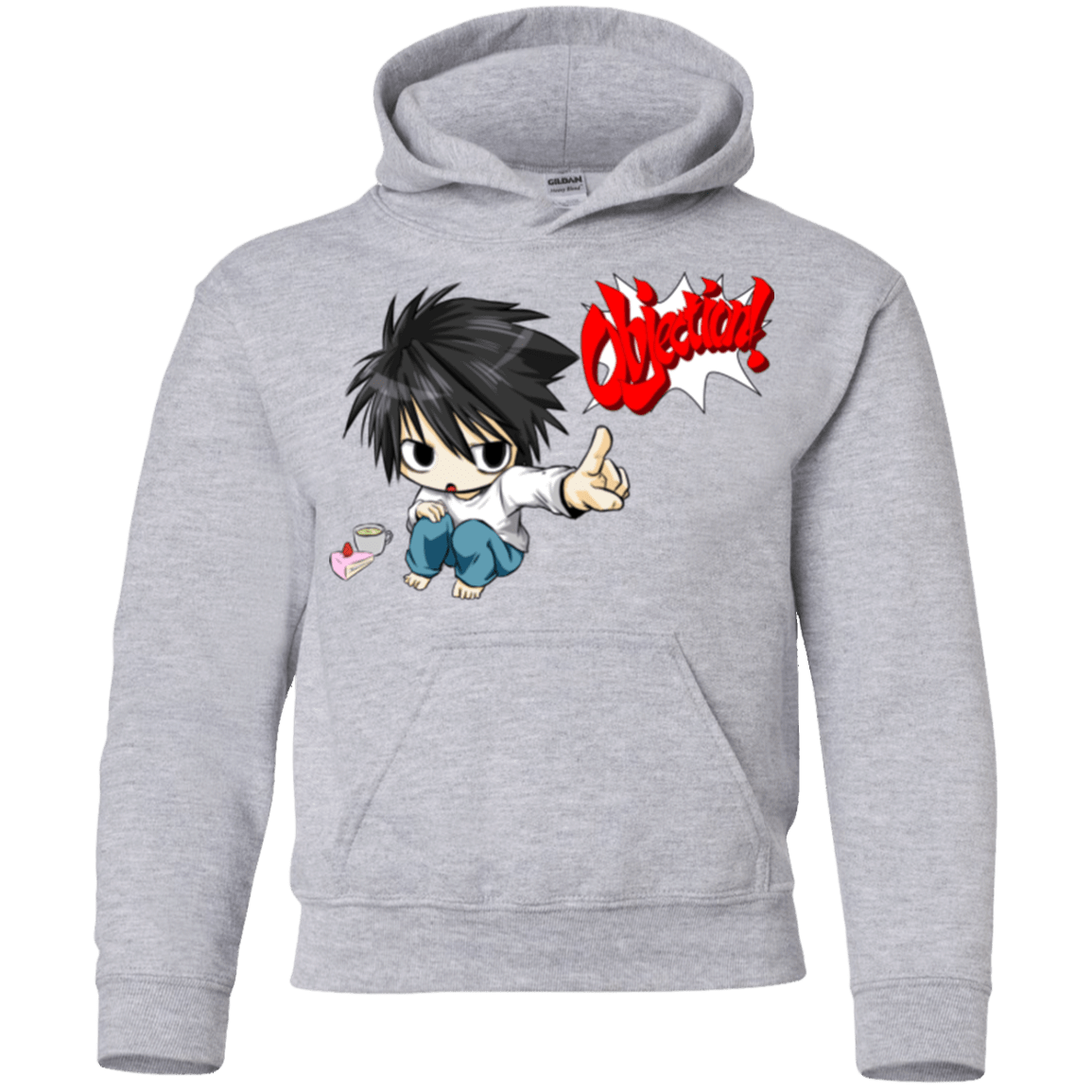 Sweatshirts Sport Grey / YS L Objection! Youth Hoodie