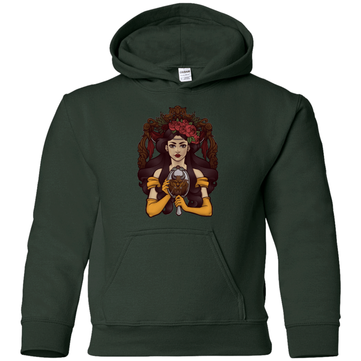 Sweatshirts Forest Green / YS La Bete Youth Hoodie