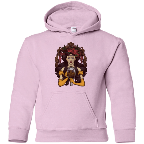 Sweatshirts Light Pink / YS La Bete Youth Hoodie