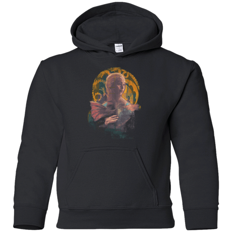 Sweatshirts Black / YS la Dame Au Dragon Youth Hoodie