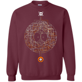 Sweatshirts Maroon / Small LABYRINTH OF DEATH Crewneck Sweatshirt